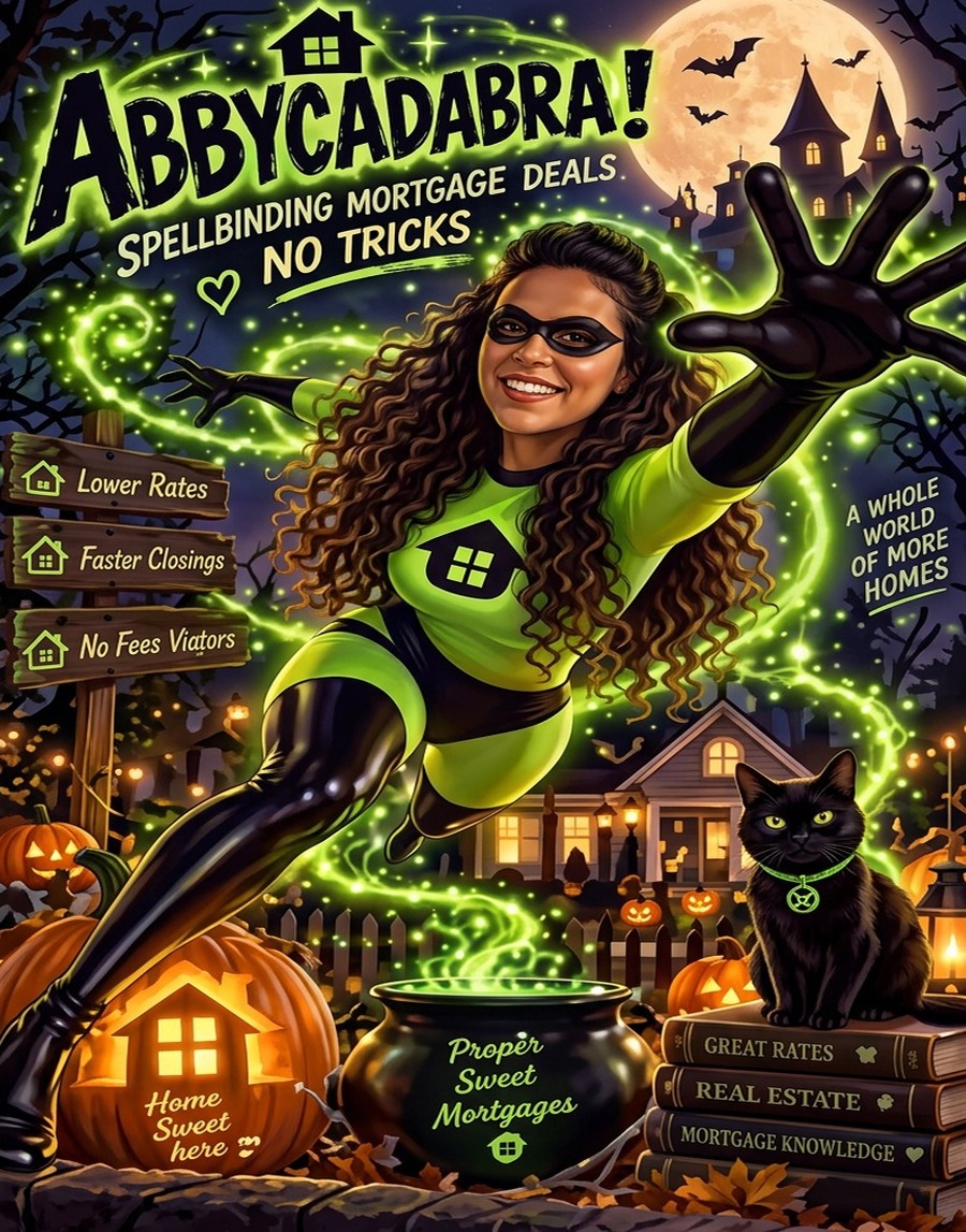 Abby in their Halloween costume